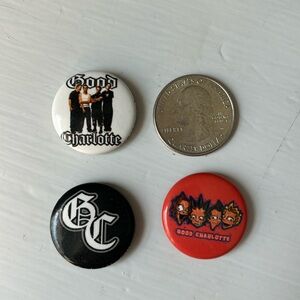 Vintage 2002 Good Charlotte button/ pin